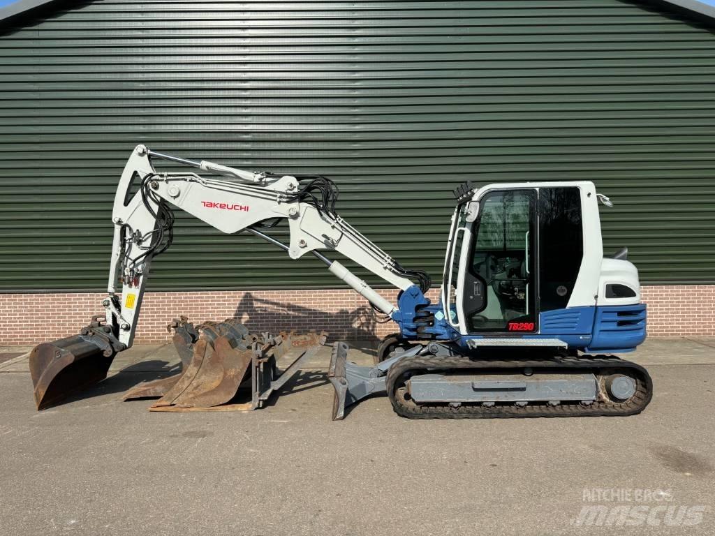 Takeuchi TB 290 Vidutinės galios ekskavatoriai 7-12 t