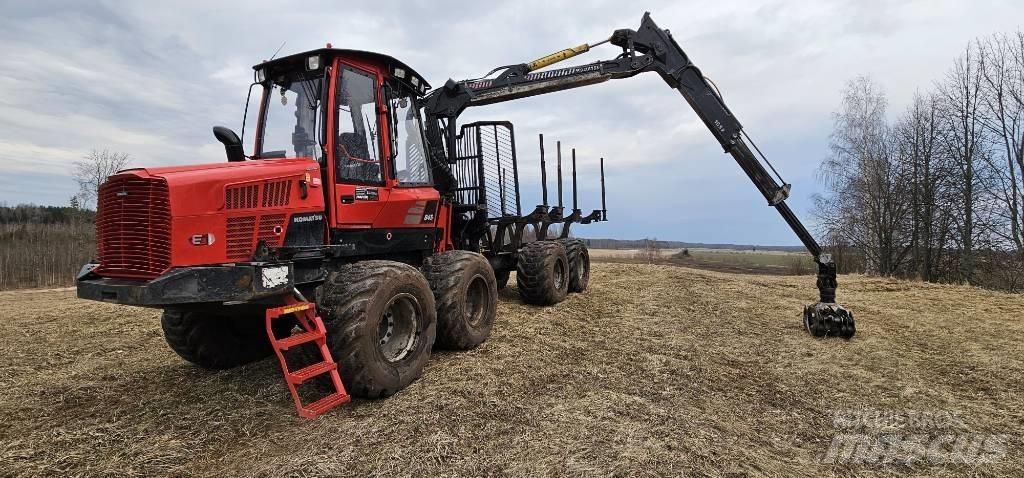 Komatsu 845 Naudoti miškovežiai (Forvarderiai)