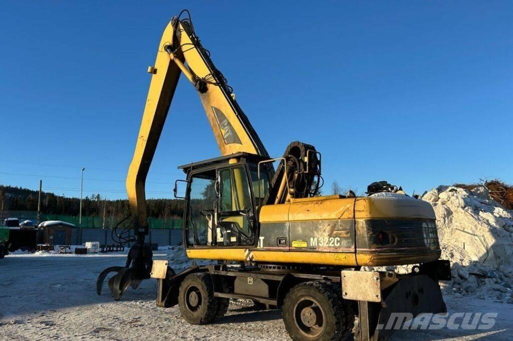 CAT M 322 C MH Atliekų / pramoniniai krautuvai