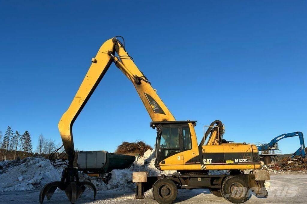 CAT M 322 C MH Atliekų / pramoniniai krautuvai