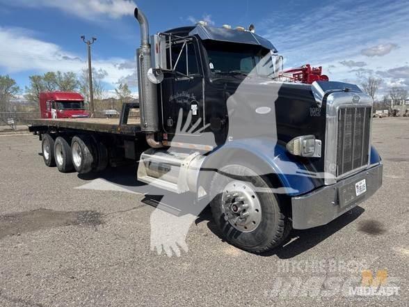Peterbilt 357 Platformos/ Pakrovimas iš šono