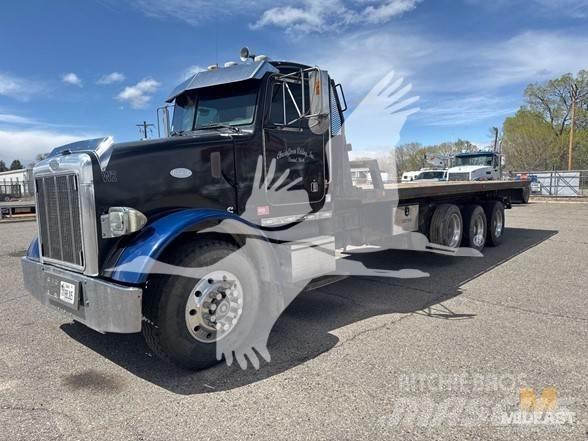 Peterbilt 357 Platformos/ Pakrovimas iš šono