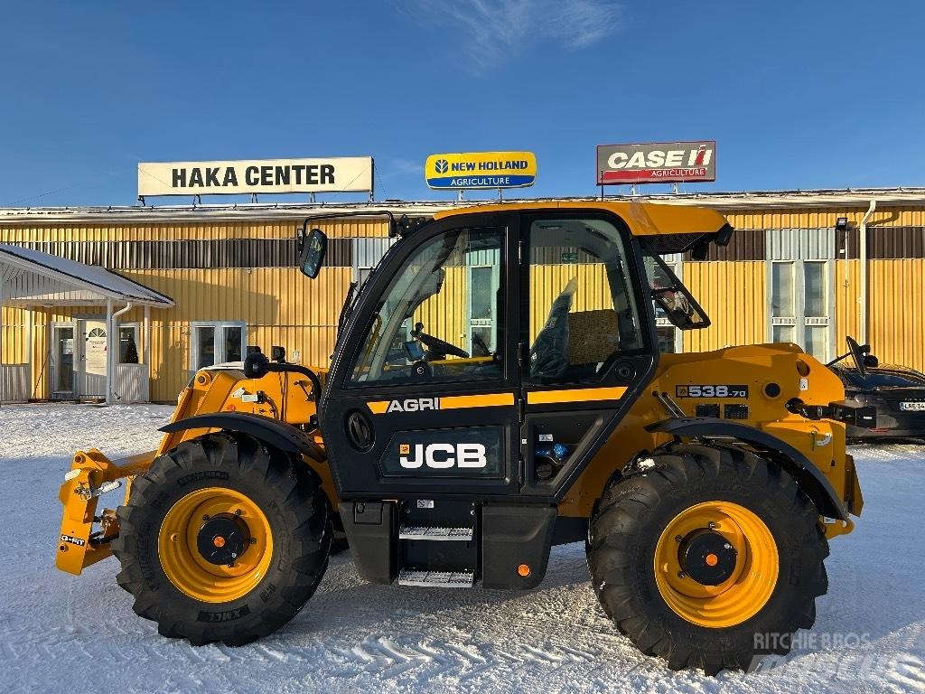 JCB 538-70 Teleskopiniai krautuvai žemės ūkiui