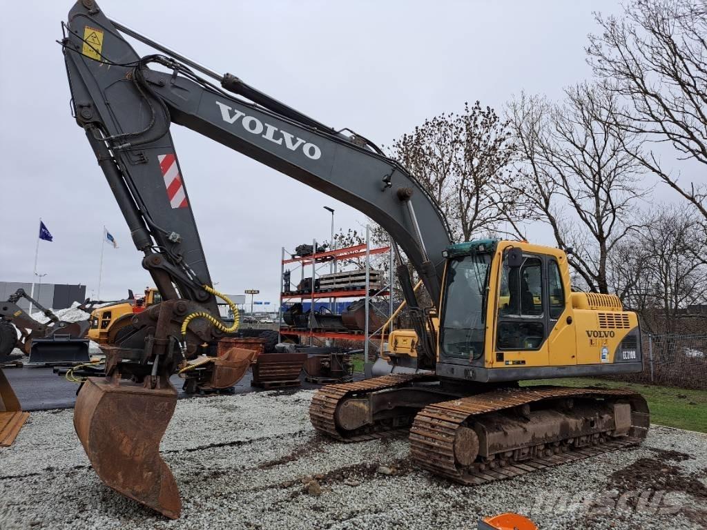 Volvo EC 210 B LC Vikšriniai ekskavatoriai