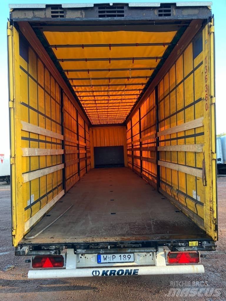 Krone MEGA CURTAIN Tentinės puspriekabės