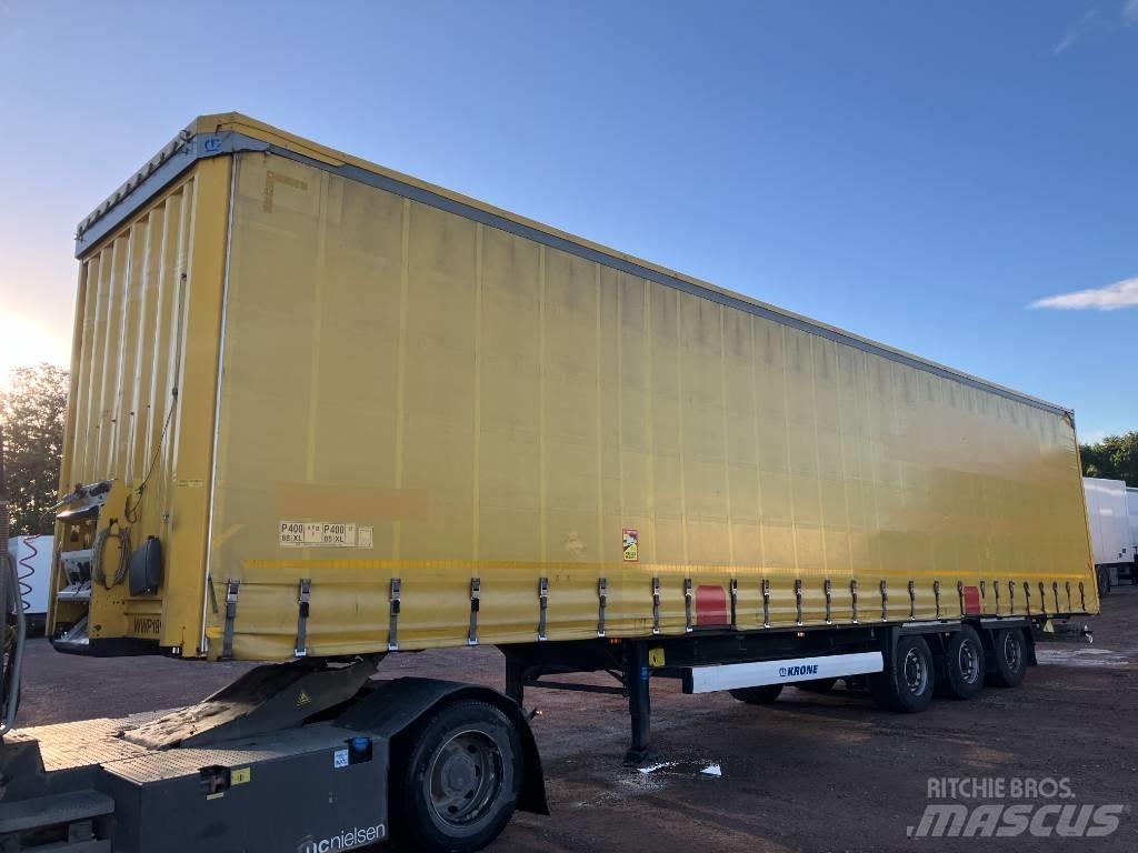 Krone MEGA CURTAIN Tentinės puspriekabės