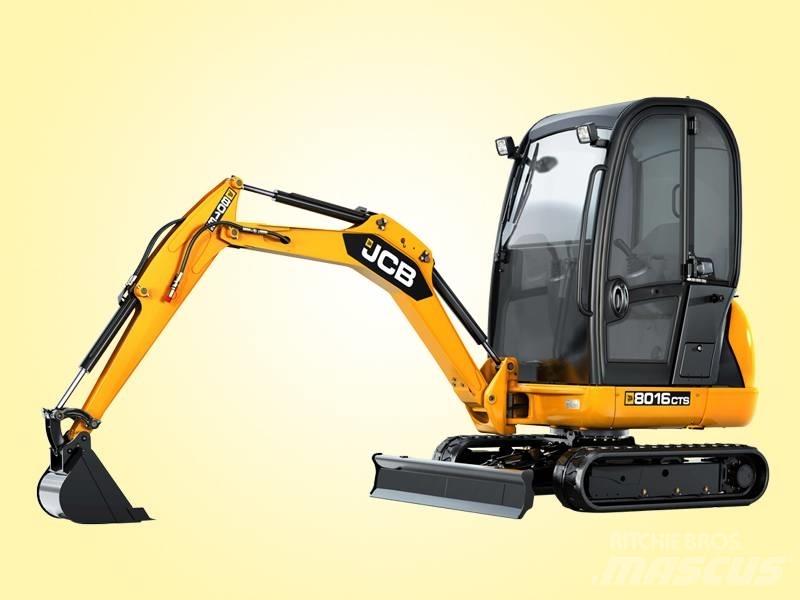 JCB 8016 CTS Mini ekskavatoriai < 7 t