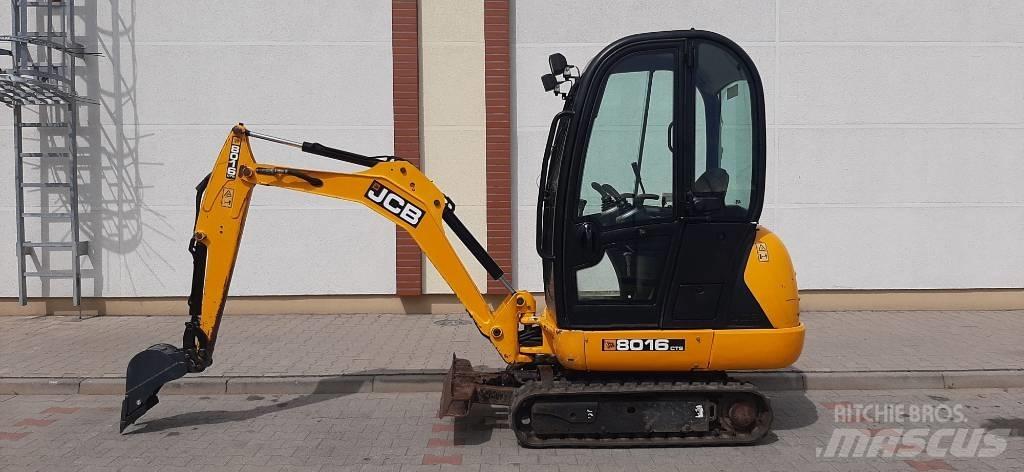 JCB 8016 CTS Mini ekskavatoriai < 7 t