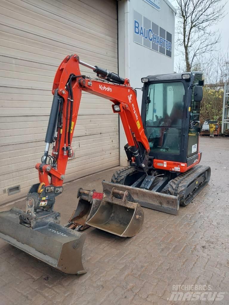 Kubota U 27-4 Mini ekskavatoriai < 7 t
