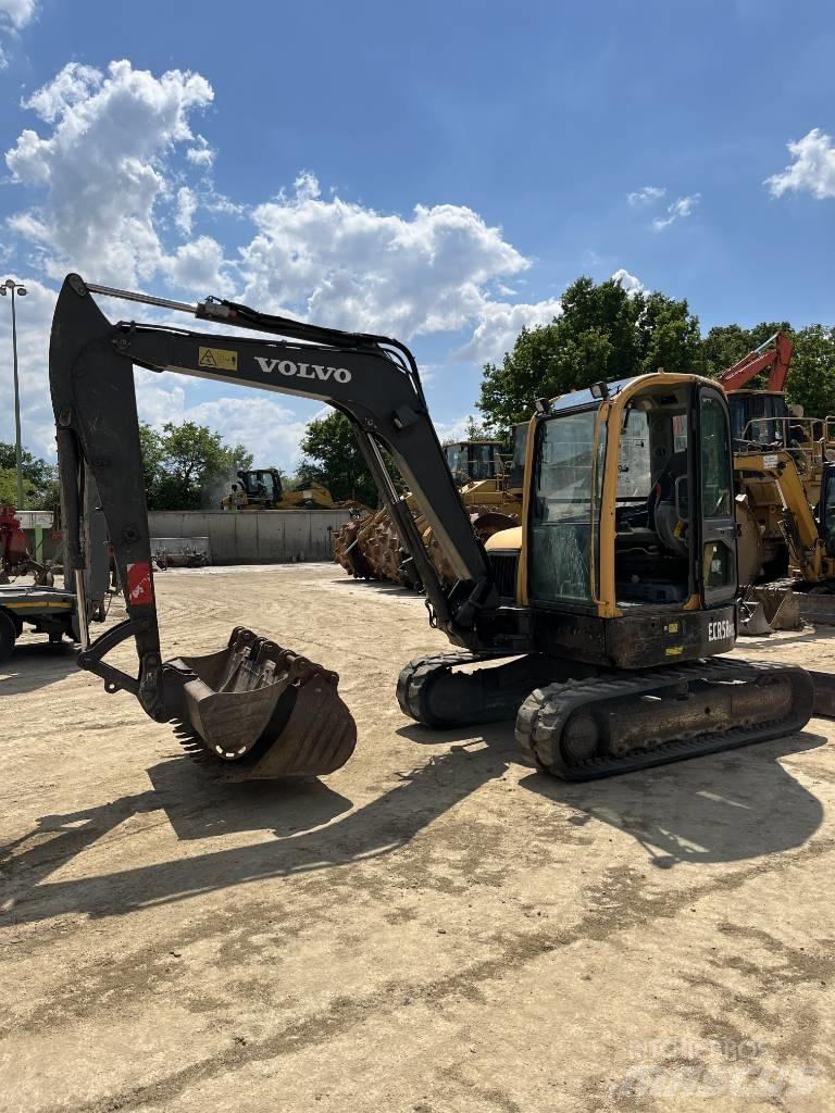 Volvo ECR 58 PLUS Vidutinės galios ekskavatoriai 7-12 t