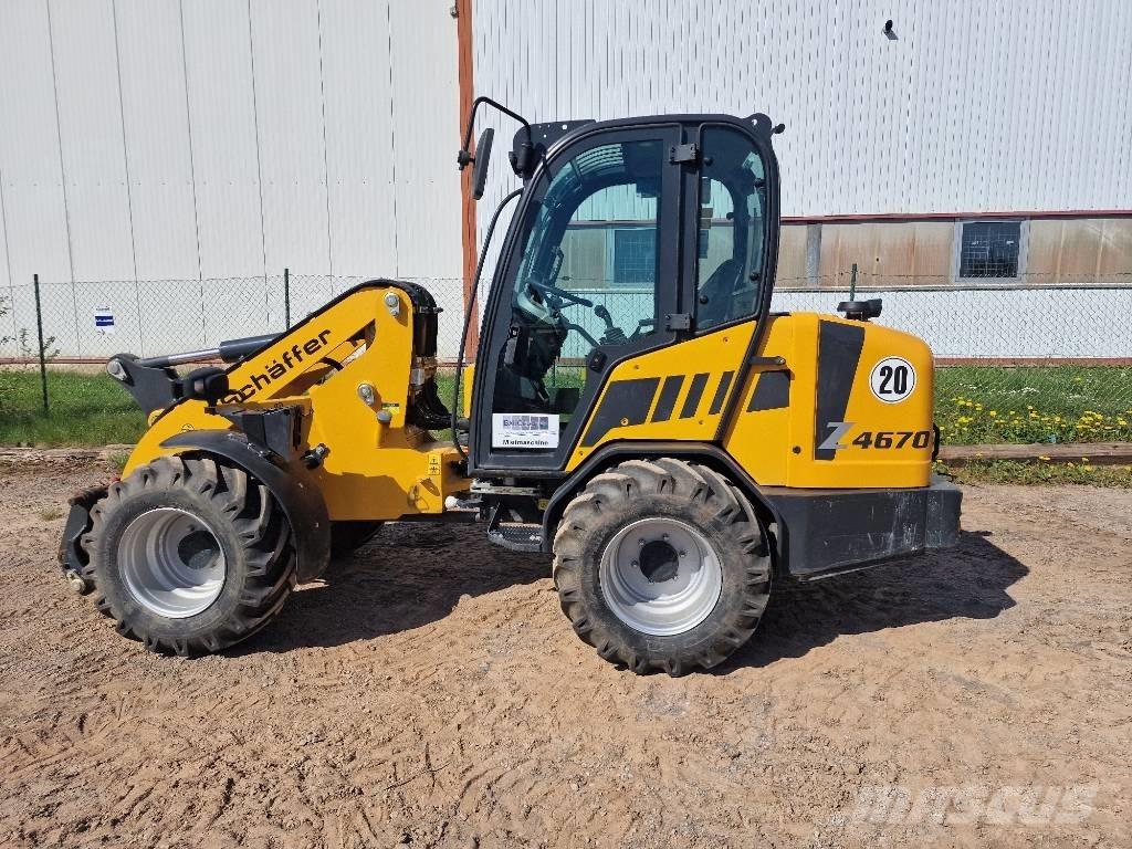 Schäffer 4670Z Naudoti ratiniai krautuvai