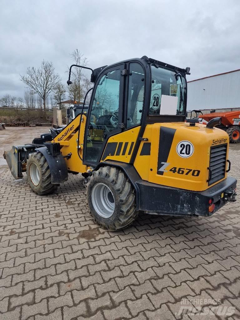Schäffer 4670Z Naudoti ratiniai krautuvai