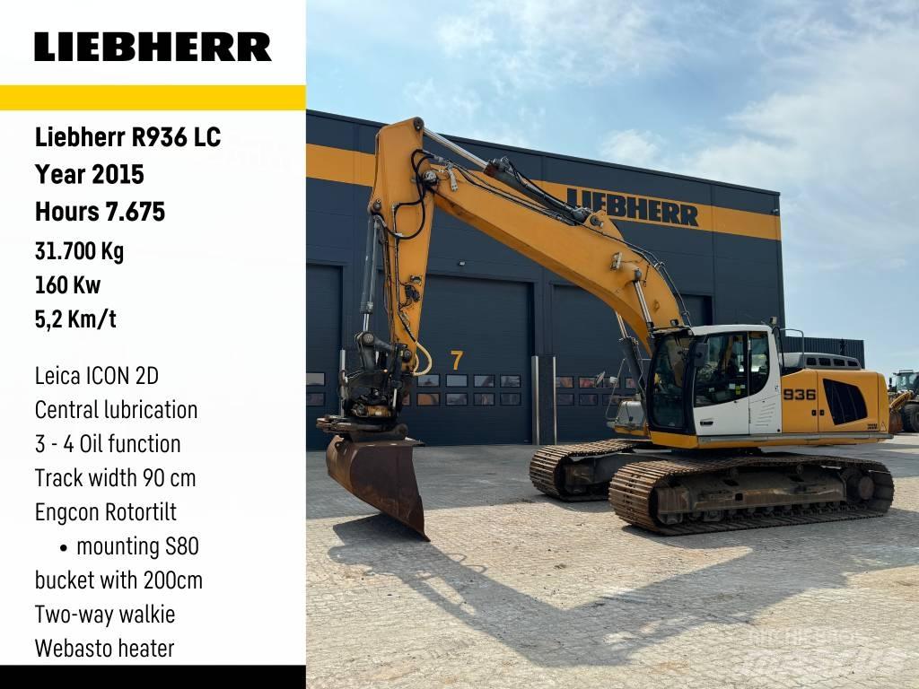 Liebherr R936 LC Vikšriniai ekskavatoriai