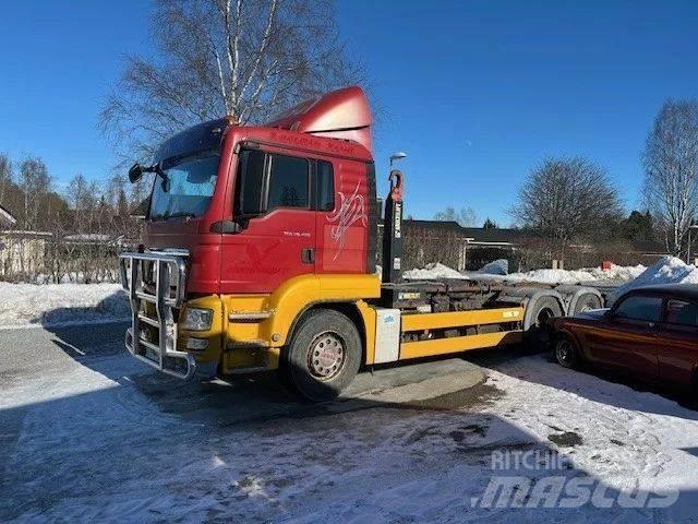 MAN TGS 26.480 Sunkvežimiai su keliamuoju kabliu