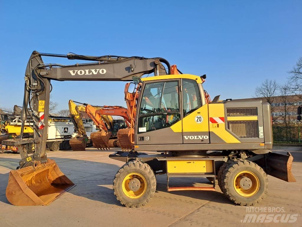 Volvo EW160E Ratiniai ekskavatoriai