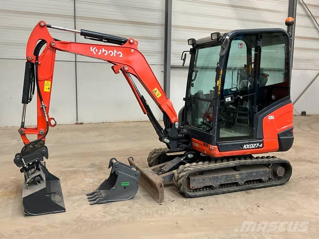 Kubota KX 027-4 Mini ekskavatoriai < 7 t