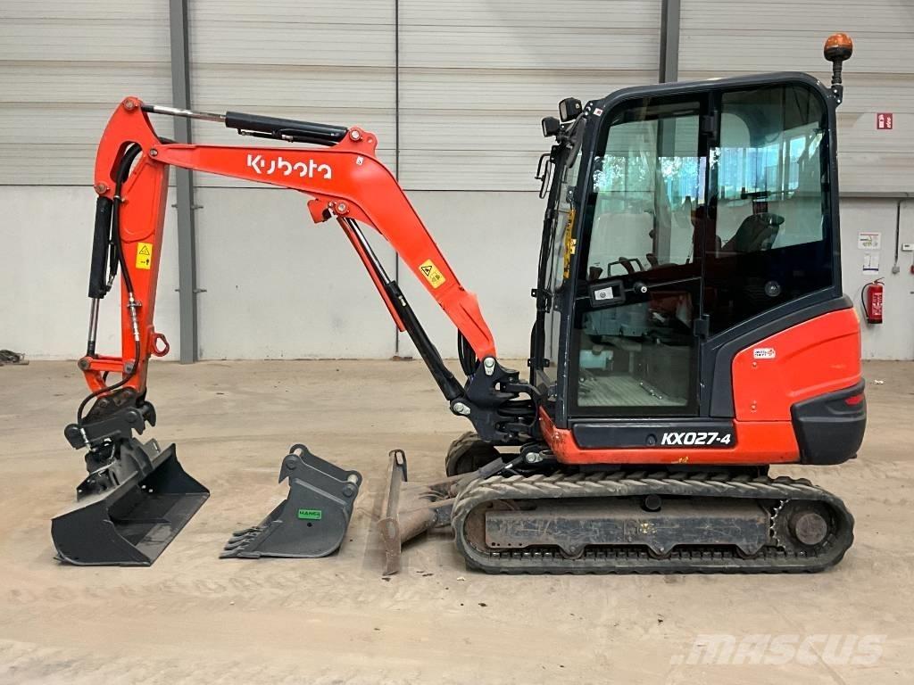 Kubota KX 027-4 Mini ekskavatoriai < 7 t