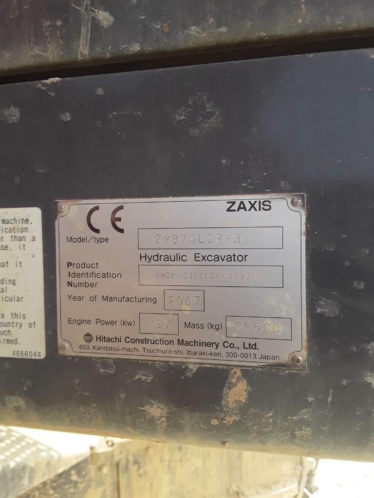Hitachi ZX870LCR-3 Vikšriniai ekskavatoriai