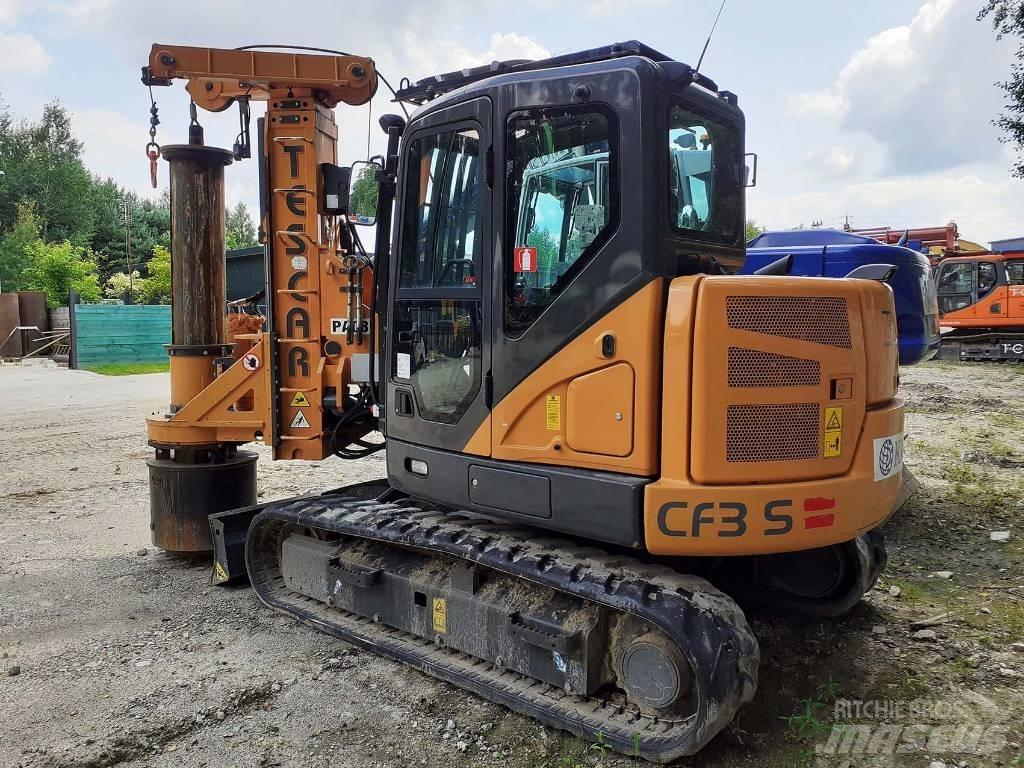 Tescar CF3S Kita gręžimo technika