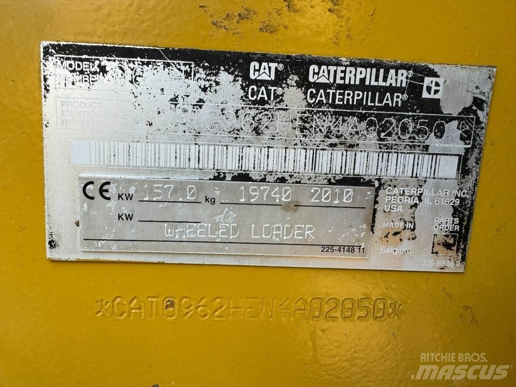 CAT 962H Naudoti ratiniai krautuvai