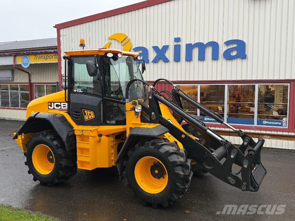 JCB 413 S Naudoti ratiniai krautuvai