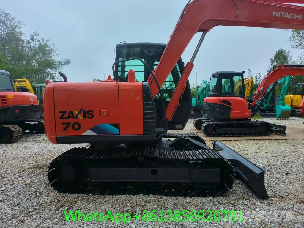 Hitachi ZX 70 Mini ekskavatoriai < 7 t