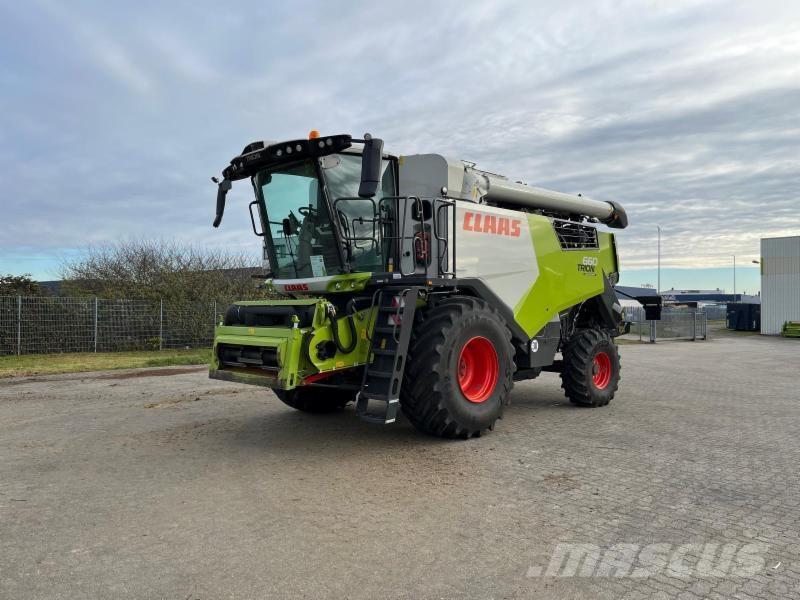 CLAAS TRION 660 Derliaus nuėmimo kombainai