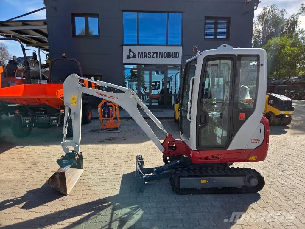 Takeuchi TB216 V0 Mini ekskavatoriai < 7 t