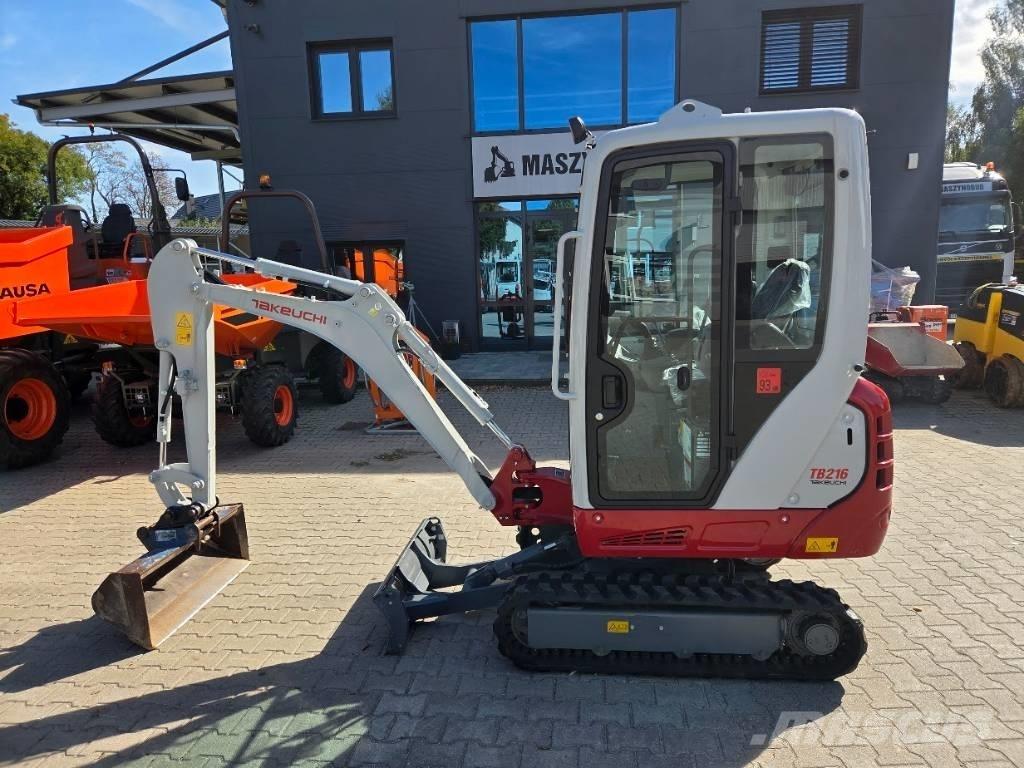 Takeuchi TB216 V0 Mini ekskavatoriai < 7 t