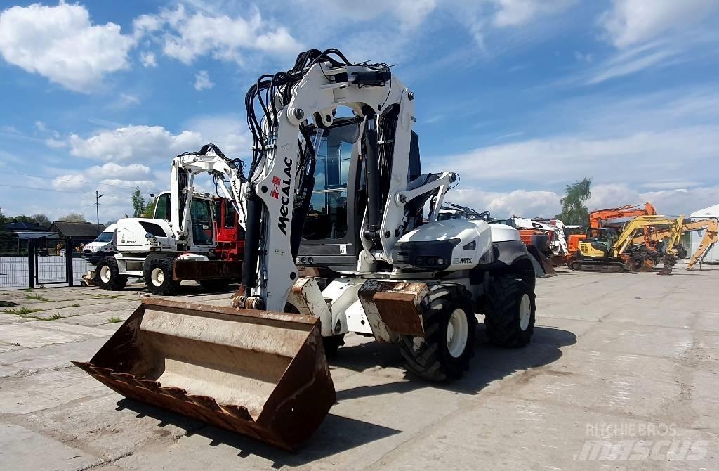 Mecalac 12 M TX Ratiniai ekskavatoriai