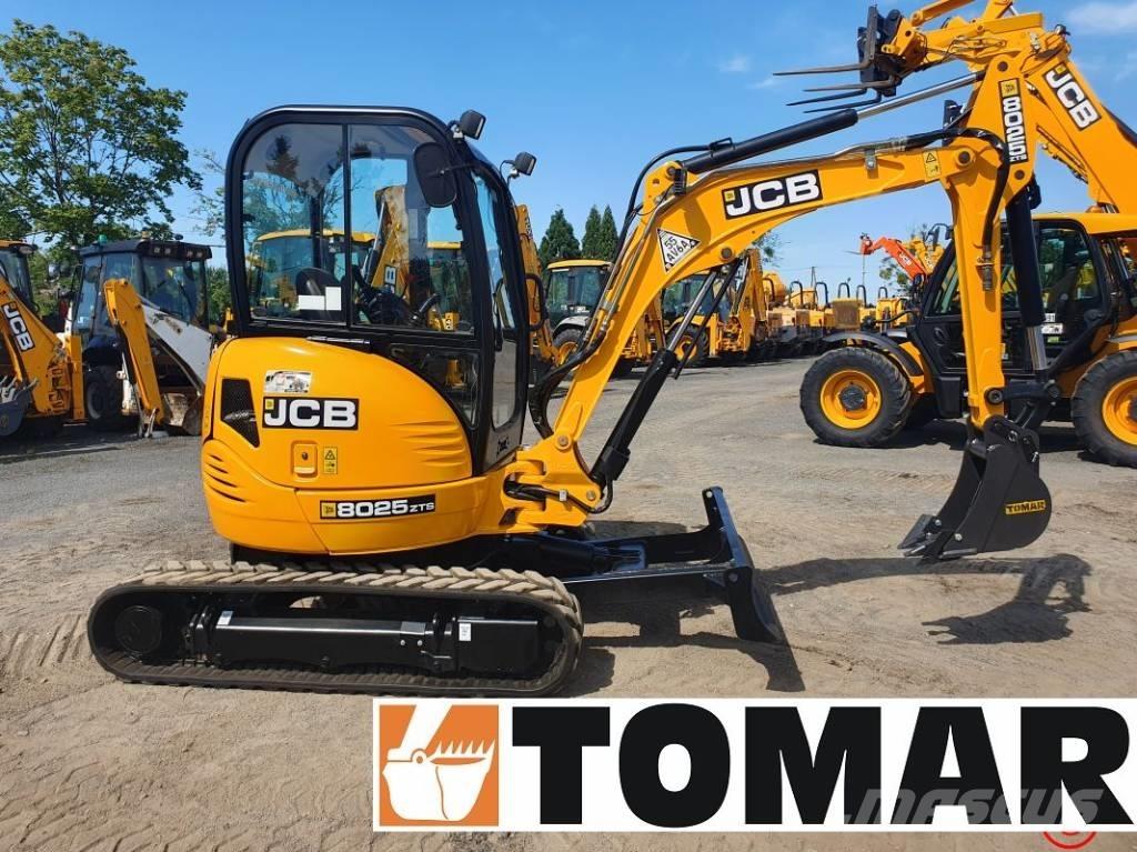 JCB 8025 ZTS Mini ekskavatoriai < 7 t
