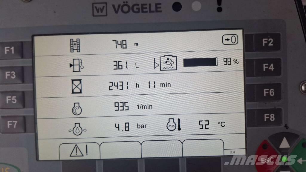 Vögele MT 3000-2i Audinių transporto priemonės