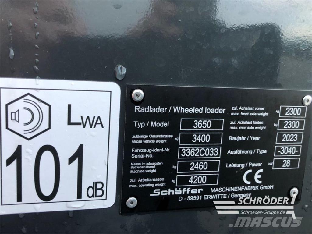 Schäffer 3650 Mini krautuvai