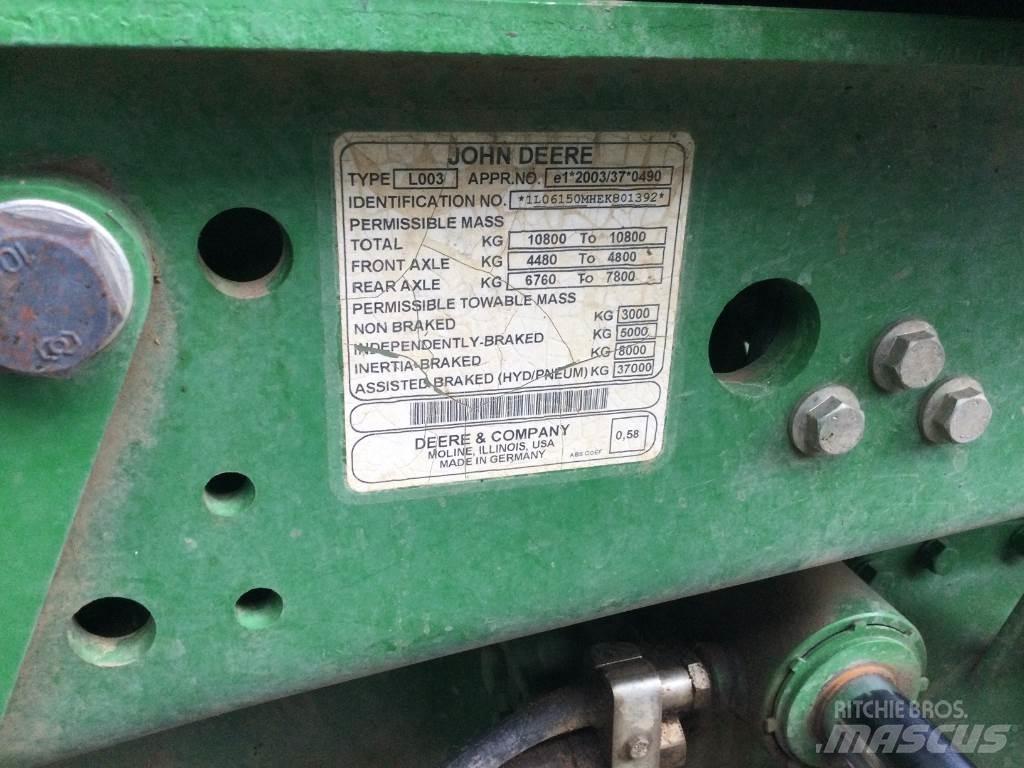 John Deere 6150M Traktoriai
