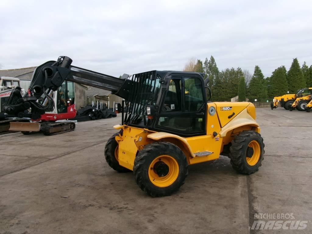 JCB 520-50 Teleskopiniai krautuvai žemės ūkiui