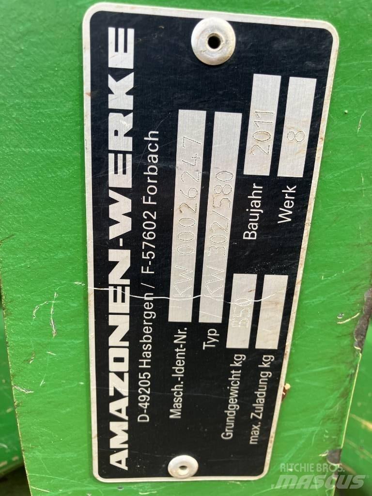 Amazone KX 3000 Varomosios akėčios ir žemės frezos