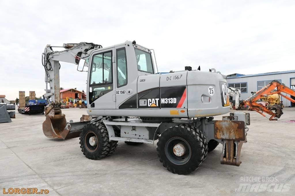CAT M 313 D Ratiniai ekskavatoriai
