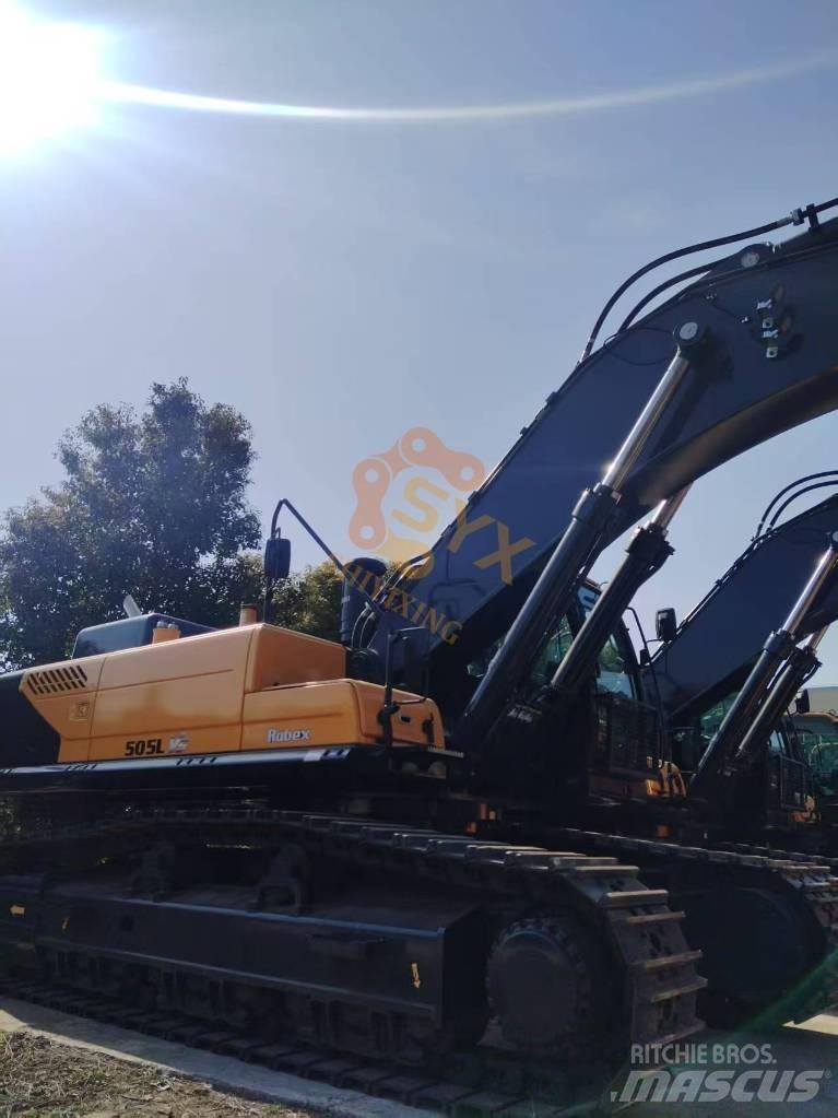 Hyundai R 505 L VS Vikšriniai ekskavatoriai
