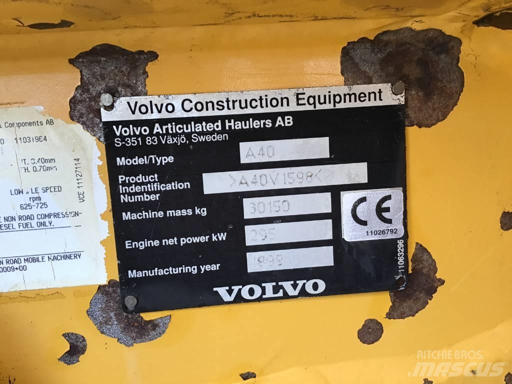 Volvo A 40C Karjeriniai savivarčiai