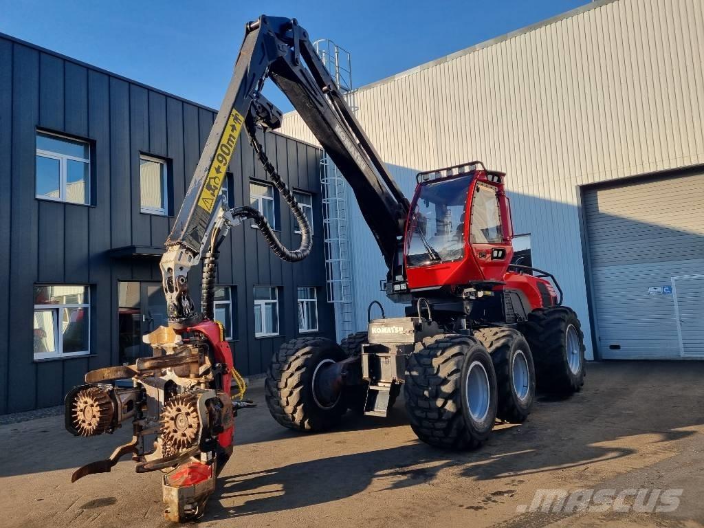Komatsu 931 Miško technika (Harvesteriai)