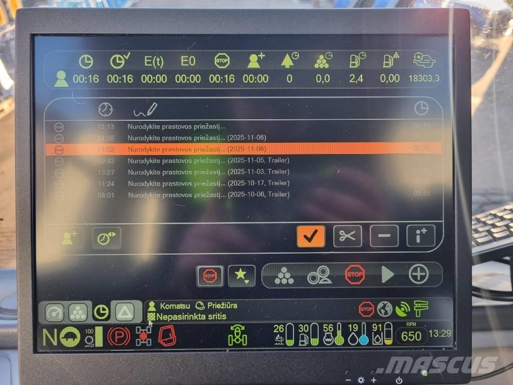 Komatsu 931 Miško technika (Harvesteriai)