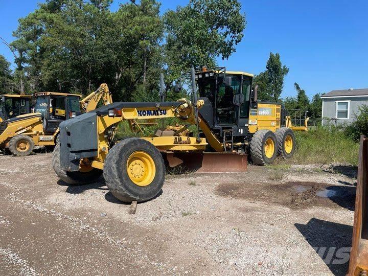Komatsu GD 655-6 Greideriai