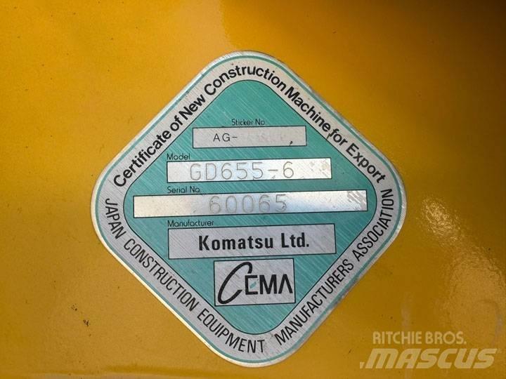 Komatsu GD 655-6 Greideriai