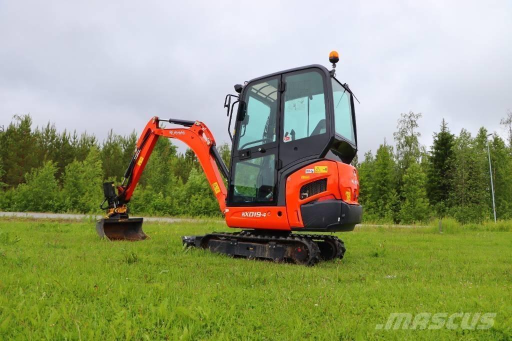 Kubota KX019-4 Mini ekskavatoriai < 7 t