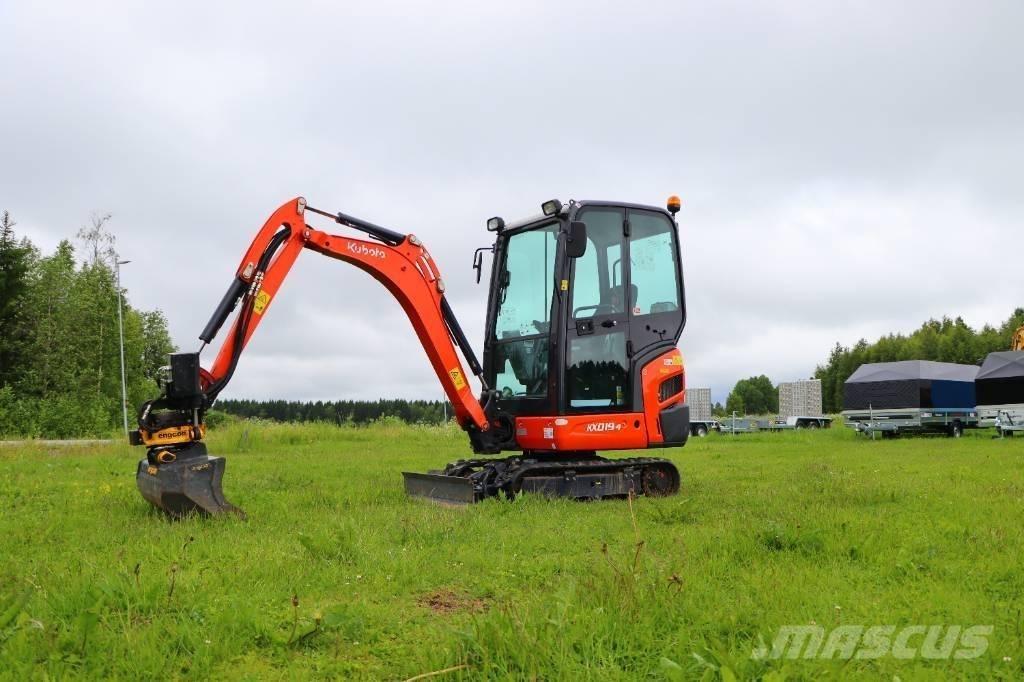 Kubota KX019-4 Mini ekskavatoriai < 7 t