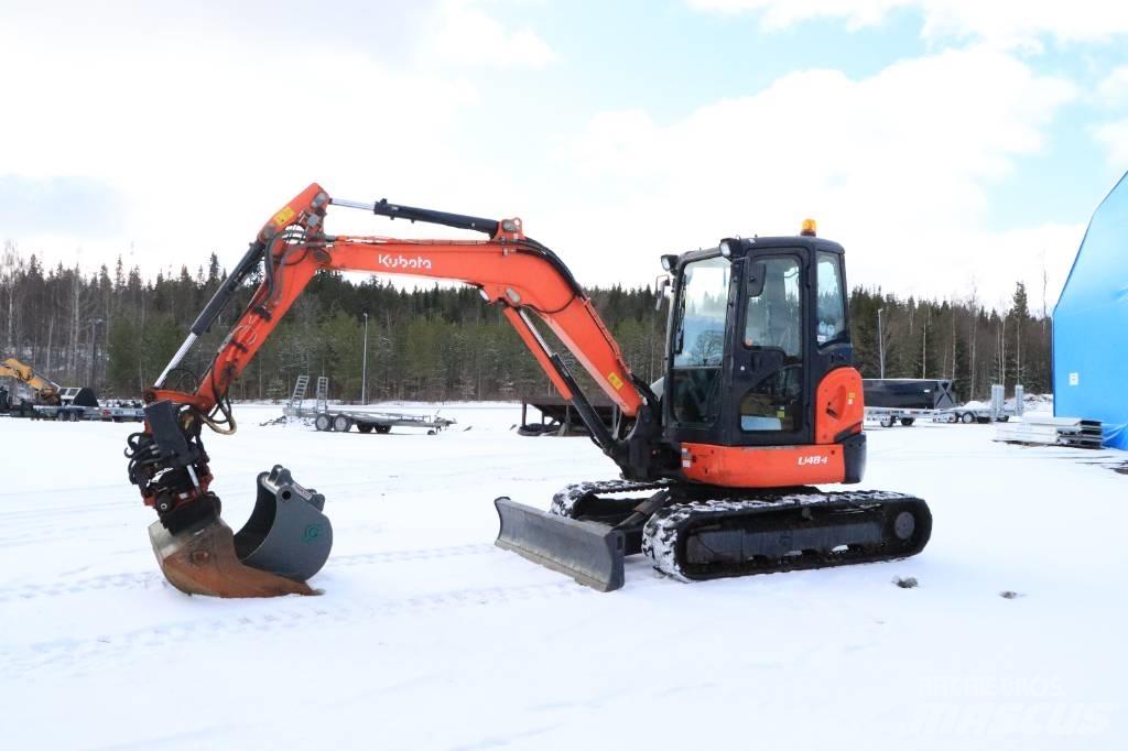 Kubota U48-4 Mini ekskavatoriai < 7 t