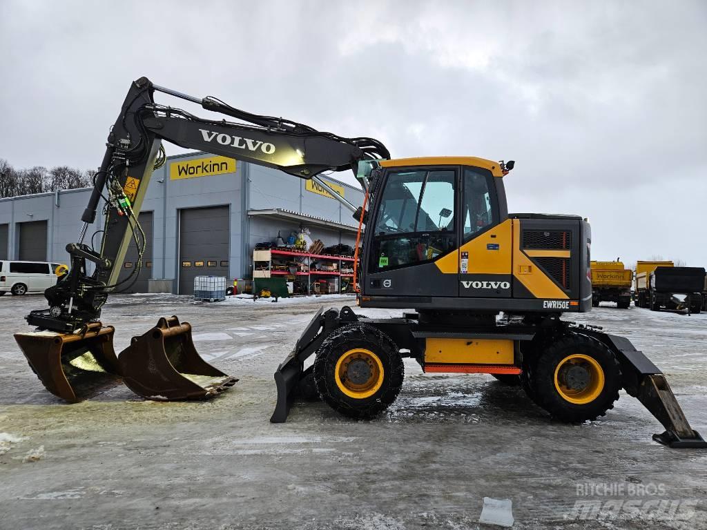 Volvo EWR 150 Ratiniai ekskavatoriai