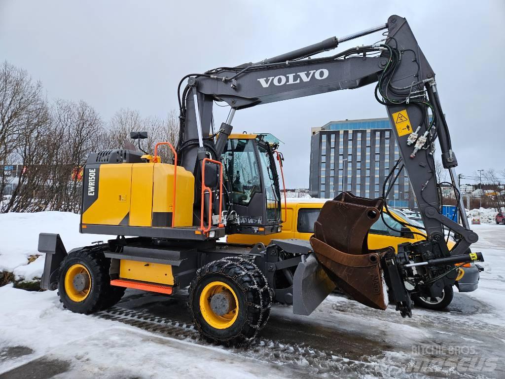 Volvo EWR 150 Ratiniai ekskavatoriai