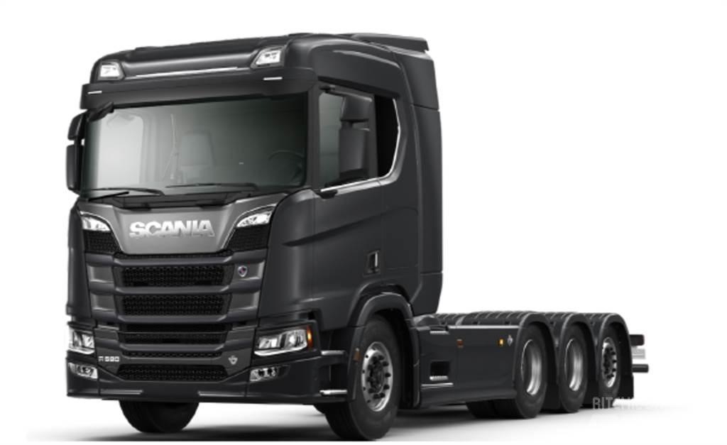 Scania R590 8x4 Sunkvežimiai su keliamuoju kabliu