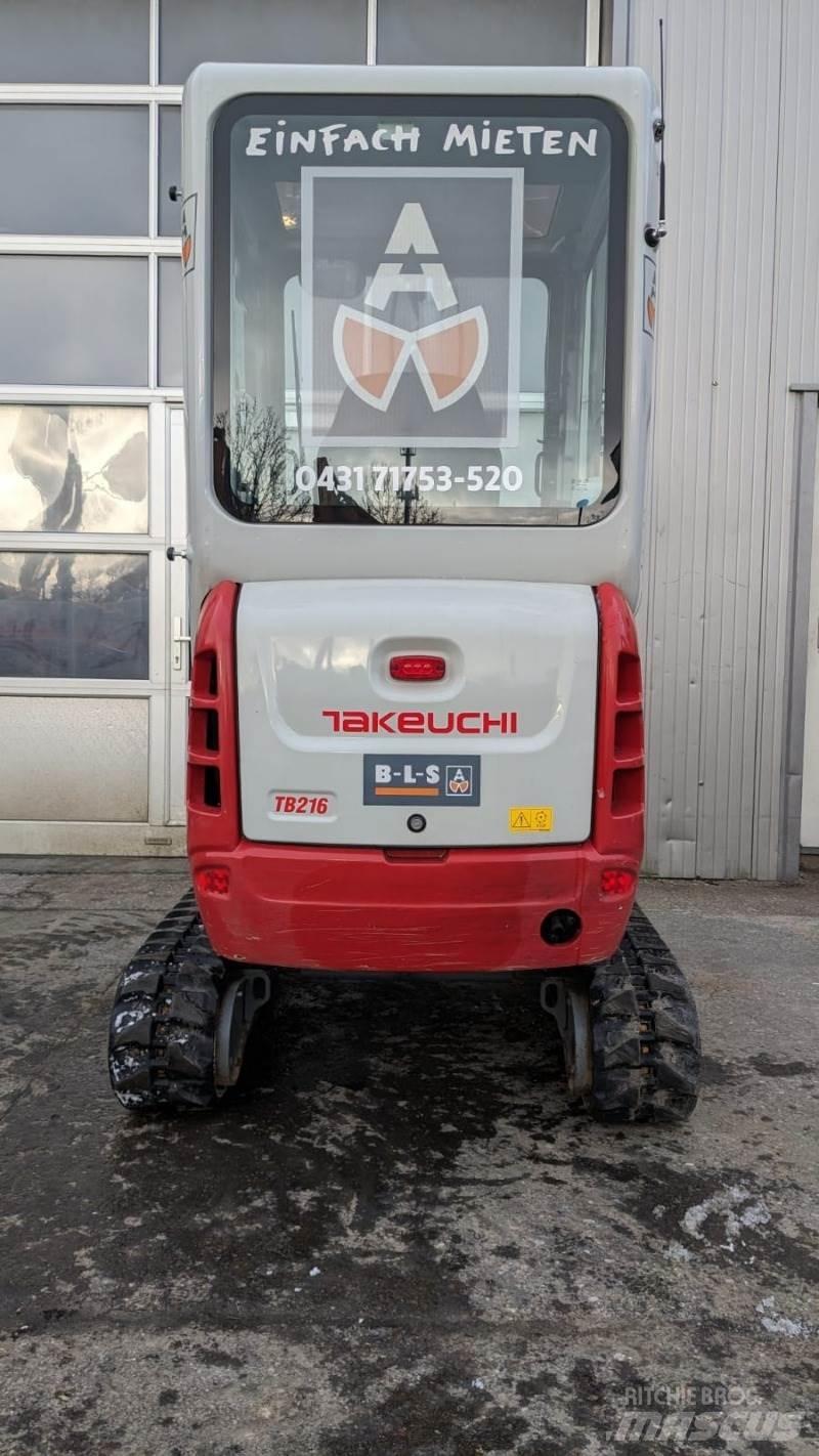 Takeuchi TB216AV4 Mini ekskavatoriai < 7 t